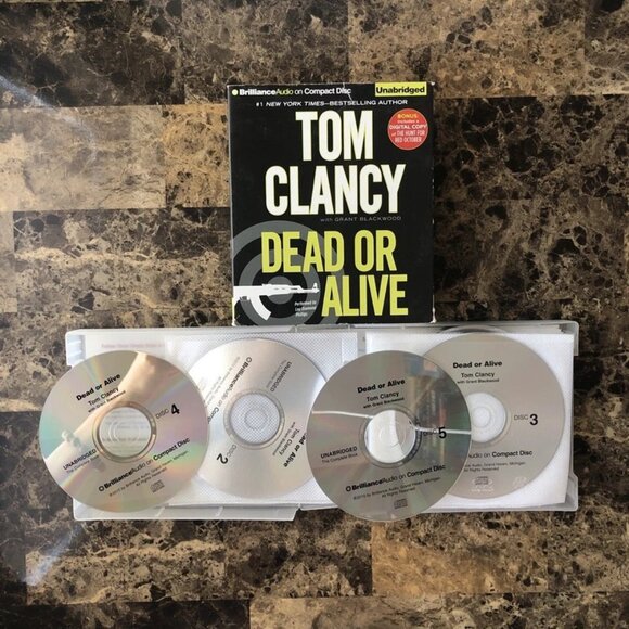 Dead or Alive by Tom Clancy (2010) 19 CD Complete & Unabridged Bonus MP3 - Picture 8 of 12
